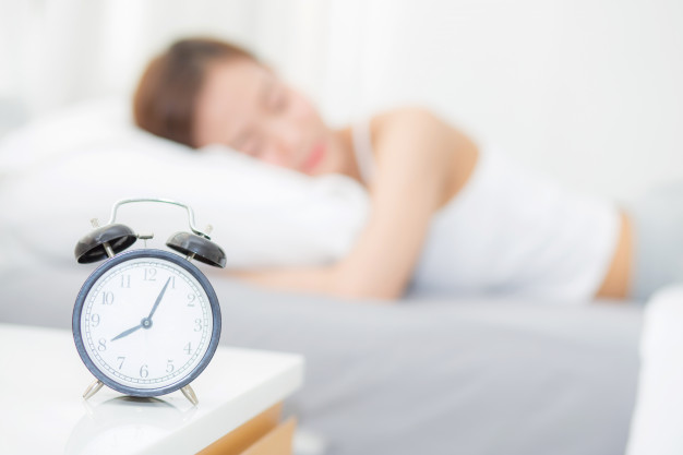 Get 8 hours of sleep every night